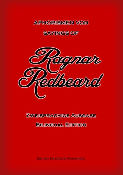 Aphorismen von Ragnar Redbeard, REDBEARD,  Ragnar - Paperback - 9783936830552