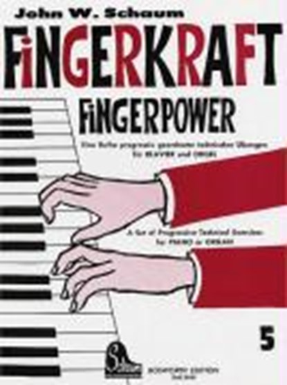 Fingerkraft 5, SCHAUM,  John W - Gebonden - 9783937041704