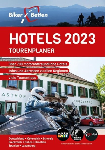 Bikerbetten Hotels 2024, Bikerbetten - TVV Touristik Verlag GmbH - Paperback - 9783937063348