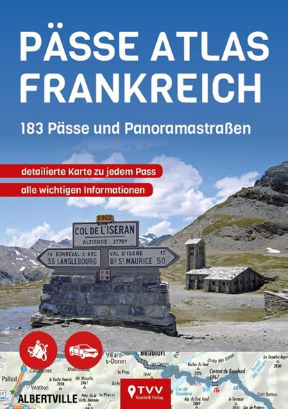 PÄSSE ATLAS FRANKREICH, niet bekend - Paperback - 9783937063836