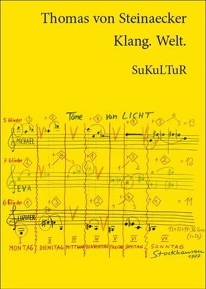 Klang. Welt., Thomas von Steinaecker - Ebook - 9783937737591