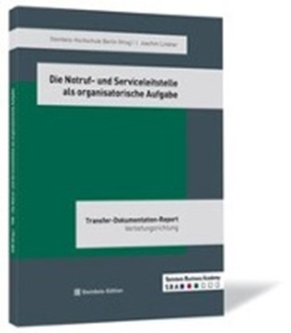 Lindner, J: Notruf- und Serviceleitstelle als organisatorisc, LINDNER,  Joachim - Paperback - 9783938062890