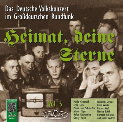 Heimat, deine Sterne. Das Volkskonzert im Großdeutschen Rundfunk. Vol.5, Fridhardt Pascher - AVM - 9783938176276