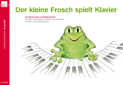 Der kleine Frosch spielt Klavier, Wolfgang Roloff - Paperback - 9783938202647