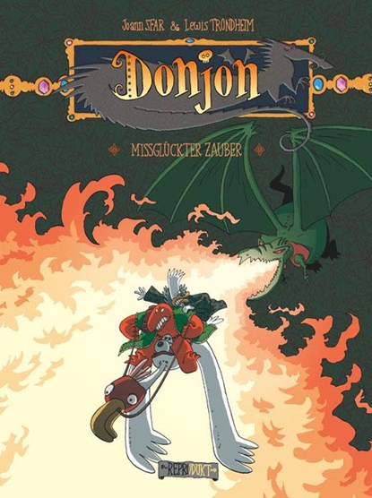 Donjon 04. Missglückter Zauber, Lewis Trondheim ; Joann Sfar - Paperback - 9783938511473