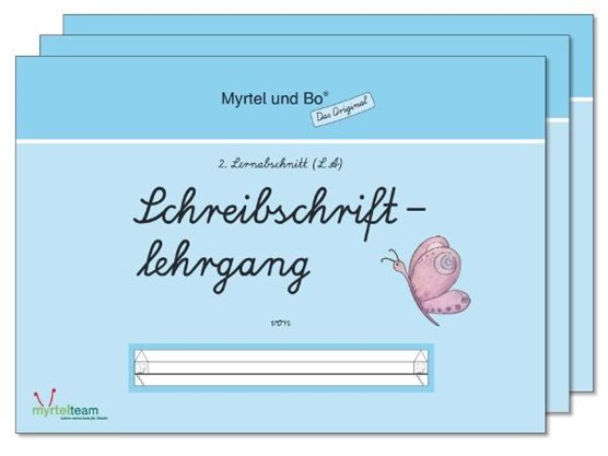 "Myrtel und Bo" - Klasse 1 - Paket: Schreibschriftlehrgang - Heft 2 - 4 - LA