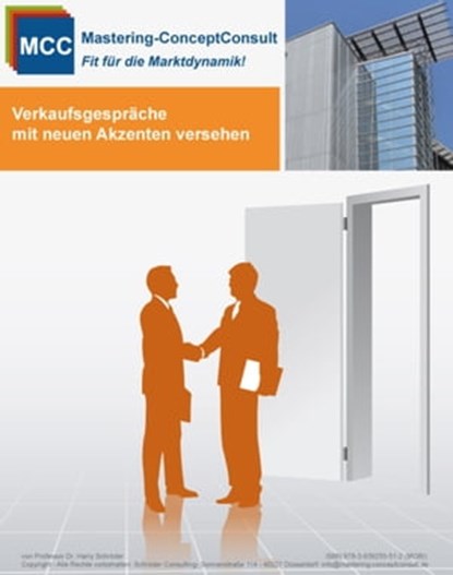 Verkaufsgespräche mit neuen Akzenten versehen, Prof. Dr. Harry Schröder - Ebook - 9783939255291