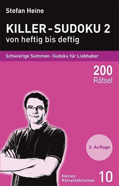 Killer-Sudoku 2 - von heftig bis deftig, Stefan Heine - Paperback - 9783939940098