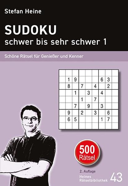 SUDOKU - schwer bis sehr schwer 1, Stefan Heine - Paperback - 9783939940425