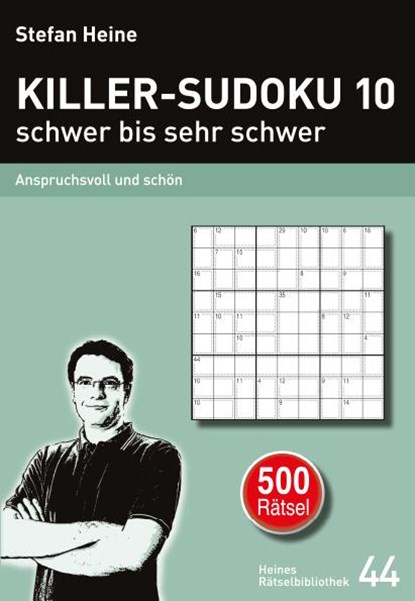 KILLER-SUDOKU 10 - schwer bis sehr schwer, Stefan Heine - Paperback - 9783939940432