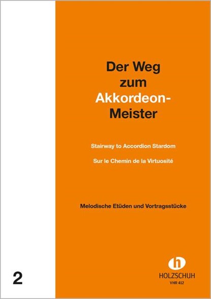 Der Weg zum Akkordeon-Meister 2, Alfons Holzschuh - Gebonden - 9783940069016
