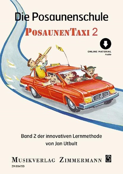 Die Posaunenschule. Posaunentaxi. Band 2., Jan Utbult - Gebonden - 9783940105868