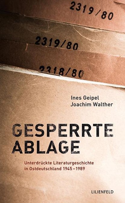 Gesperrte Ablage, Ines Geipel ; Joachim Walther - Gebonden - 9783940357502