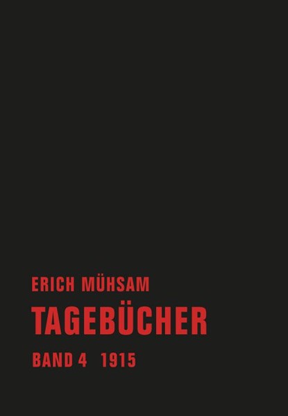 Tagebücher, Erich Mühsam - Gebonden - 9783940426802
