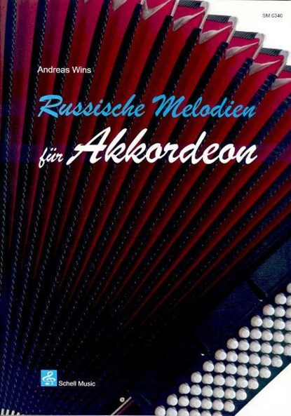 Russische Melodien für Akkordeon, Andreas Wins - Paperback - 9783940474216