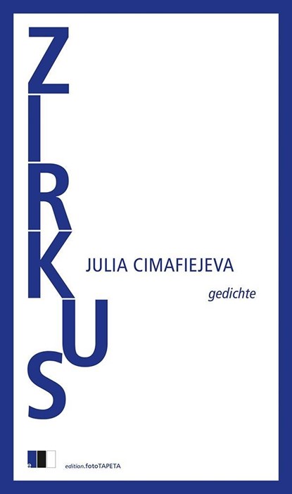 Zirkus, Julia Cimafiejeva - Paperback - 9783940524805