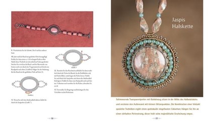 Cabochons mit Perlen einfassen, Jamie Cloud Eakin - Paperback - 9783940577351