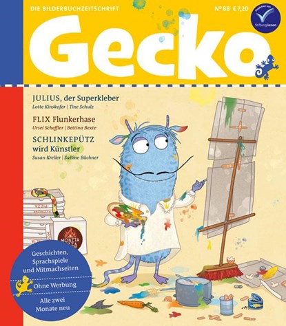 Gecko Kinderzeitschrift Band 88, Susan Kreller ; Arne Rautenberg ; Ina Nefzer ; Lotte Kinskofer - Paperback - 9783940675873