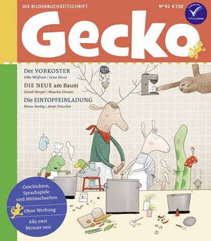 Gecko Kinderzeitschrift Band 92, Silke Wolfrum ; Gundi Herget ; Renus Berbig ; Michael Augustin - Paperback - 9783940675910