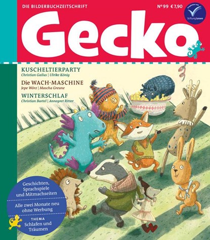 Gecko Kinderzeitschrift Band 99, Christian Gailus ; Jepe Wörz ; Christian Bartel ; Werner Holzwarth - Paperback - 9783940675989