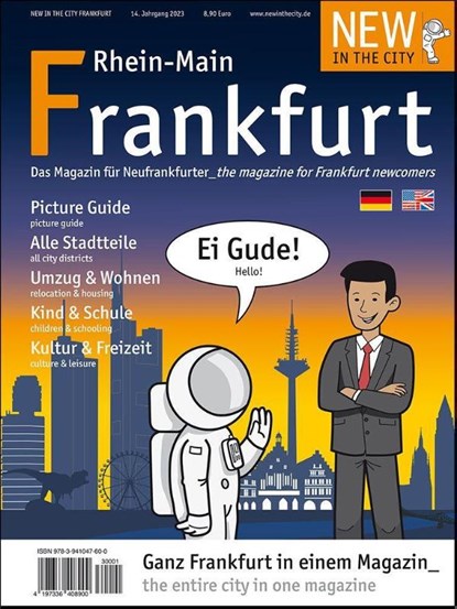 NEW IN THE CITY Frankfurt/Rhein-Main 2023, niet bekend - Paperback - 9783941047600