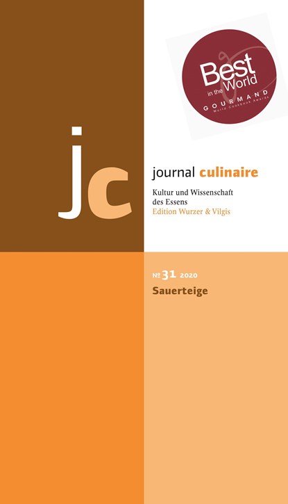 journal culinaire No. 31: Sauerteige, Martin Wurzer-Berger - Paperback - 9783941121317