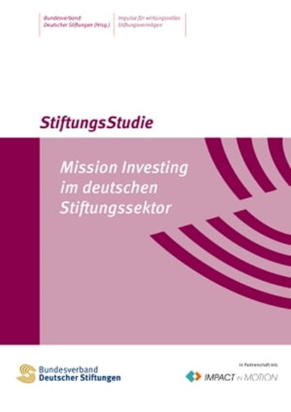 Mission Investing im deutschen Stiftungsektor, Melinda Weber ; Antje Schneeweiß - Ebook - 9783941368422