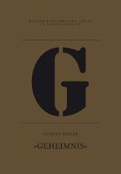 Hadler, F: G - Geheimnis, HADLER,  Florian ; Bandel, Jan-Frederik ; Sdun, Nora - Paperback - 9783941613881