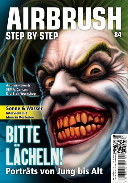 Airbrush Step by Step 84, David Kosak ; María Sousa González ; Luz de la Calle ; Edith Davila - Paperback - 9783941656727