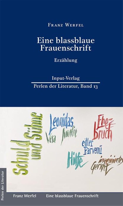 Eine blassblaue Frauenschrift, Franz Werfel - Gebonden - 9783941905436