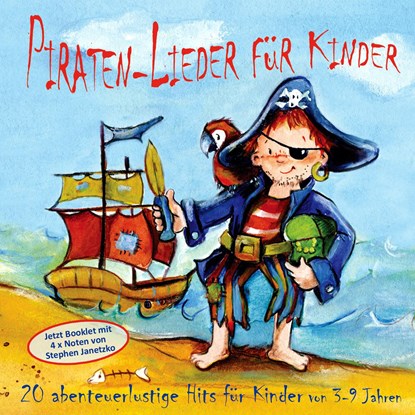 Piraten-Lieder für Kinder, Stephen Janetzko ;  Rolf Krenzer - AVM - 9783941923362