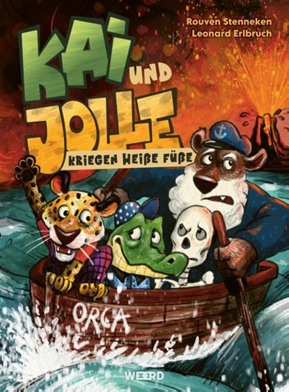 Kai und Jolle kriegen heiße Füße, Rouven Stenneken - Gebonden - 9783942006545