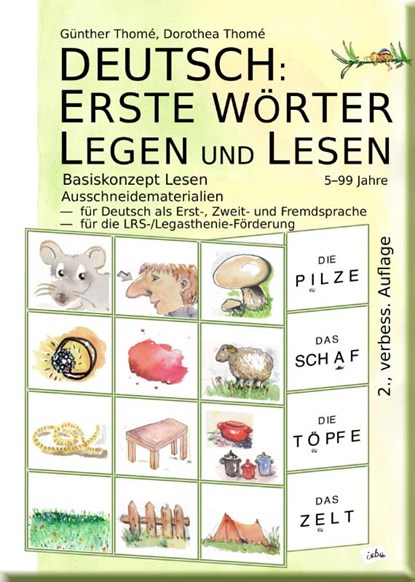 DEUTSCH: ERSTE WÖRTER LEGEN UND LESEN, Günther Thomé ; Dorothea Thomé - Paperback - 9783942122207