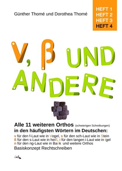 V, ß und andere, Günther Thomé ; Dorothea Thomé - Gebonden - 9783942122429