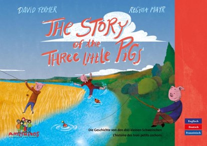 The story of the three little pigs, David Fermer - Gebonden - 9783943079814