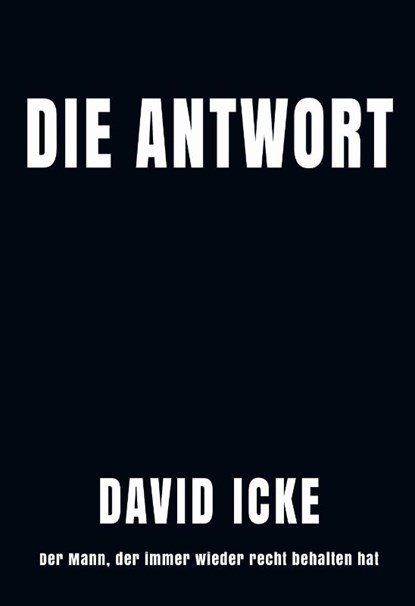 Die Antwort, David Icke - Paperback - 9783943238648