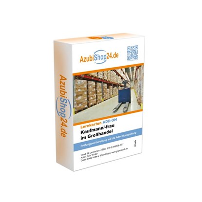 AzubiShop24.de Lernkarten ADD-ON Kaufmann/-frau im Großhandel, Felix Winter - Losbladig - 9783943608267