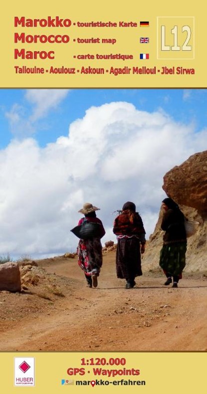 L12: Taliouine - Aoulouz - Askoun - Agadir Melloul - Jbel Sirwa + GPS-Waypoints, A. B. Conrad - Gebonden - 9783943752748