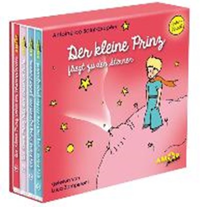 Saint-Exupéry, A: Kl. Prinz fliegt zu Sternen Box 3/4 CDs, SAINT-EXUPÉRY,  Antoine de ; Zamperoni, Luca - AVM - 9783944063645