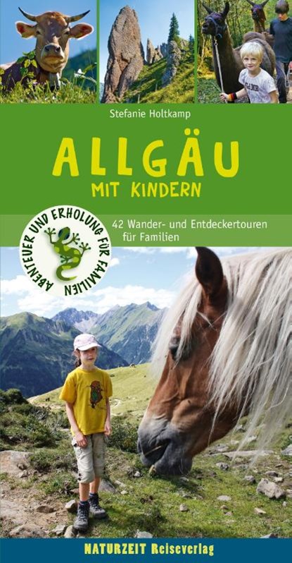 Wanderführer Allgäu - Mit Kindern, Stefanie Holtkamp - Paperback - 9783944378138