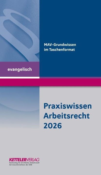 Praxiswissen Arbeitsrecht 2026 evangelisch, Detlev Fey - Gebonden - 9783944427577
