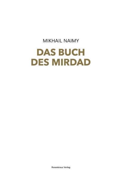 Das Buch des Mirdad, Mikhail Naimy - Gebonden - 9783945115183