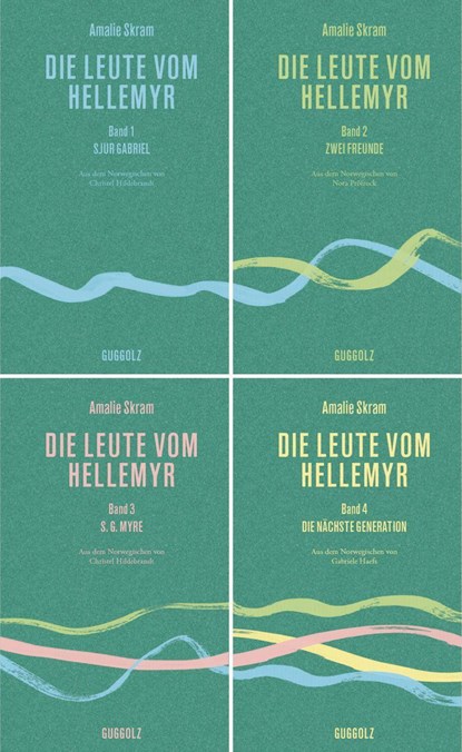 Die Leute vom Hellemyr. 4 Bände, Amalie Skram - Paperback - 9783945370384