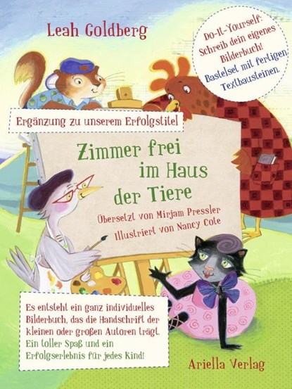 Zimmer Frei im Haus der Tiere - Bilderbuch-Kreativset, Leah Goldberg - Gebonden - 9783945530191