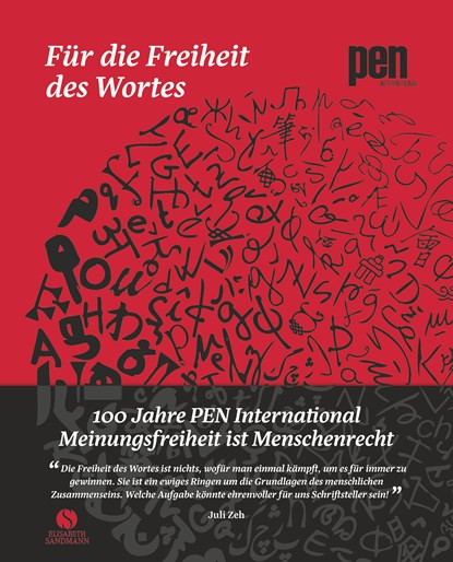 Für die Freiheit des Wortes - 100 Jahre PEN International, Carles Torner ;  Jan Martens - Gebonden - 9783945543917