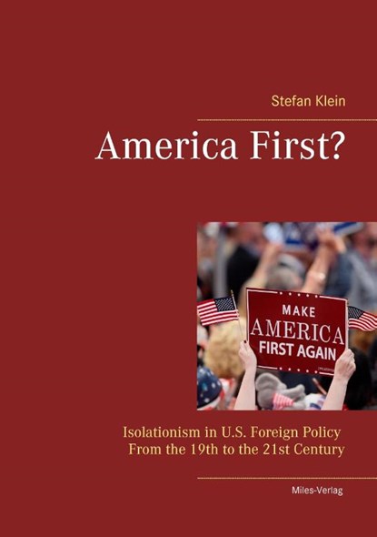 America First?, Stefan Klein - Paperback - 9783945861660