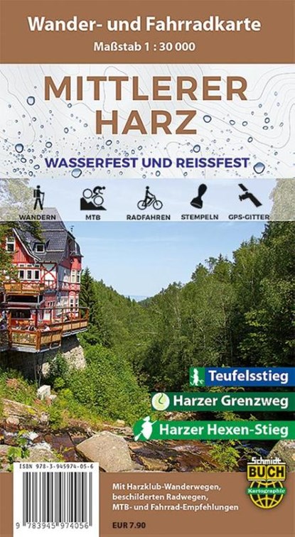 Mittlerer Harz, niet bekend - Gebonden - 9783945974056