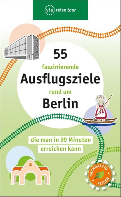 55 faszinierende Ausflugsziele rund um Berlin, Klaus Scheddel - Paperback - 9783945983874
