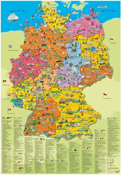 Deutschland politisch Poster, niet bekend - Gebonden - 9783946040194