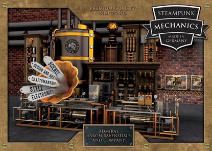 Steampunk Mechanics, Admiral Aaron Ravensdale ; And Company - Gebonden - 9783946425106